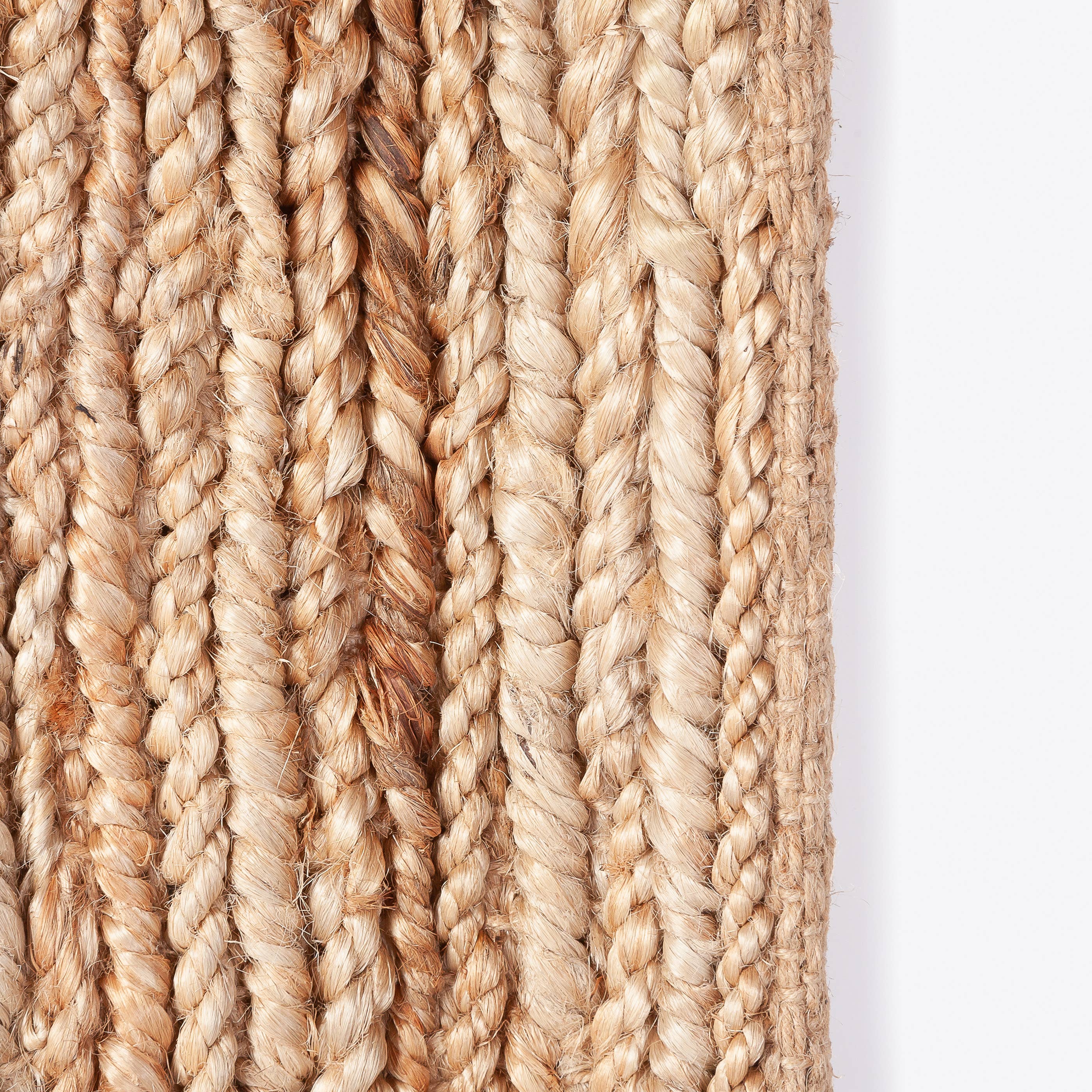 Dareels – Engroshandel Løst tæppe – ASPRE tæppe i 100 % naturlig jute, håndknyttet og vævet i soumak-sting1