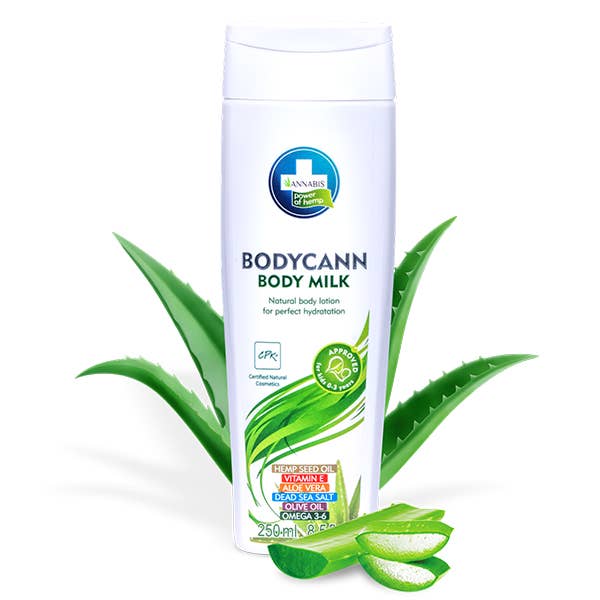 Annabis BODYCANN Natural Vegan Body Milk with Organic Hemp for wholesale by Annabis North America