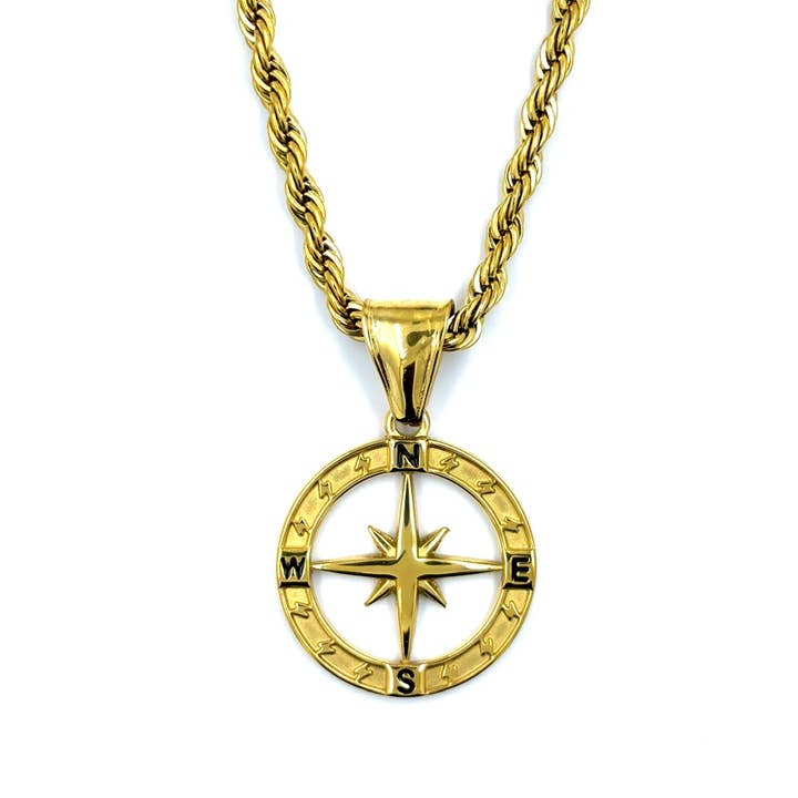 Collana Rosa dei Venti (Oro) per la vendita all'ingrosso da parte di Arthur Alan Jewelry