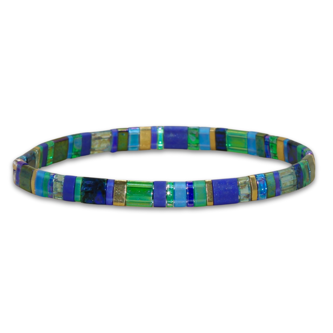 Myliu New York - Wholesale Beaded Bracelet - Alma Tila Beaded Bracelet Stack 4