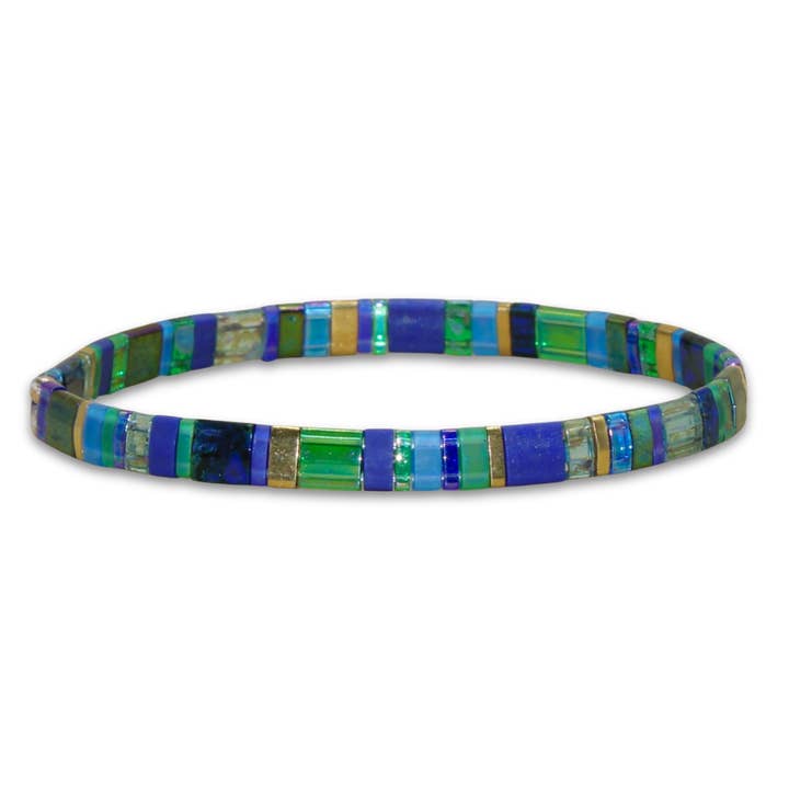 Myliu New York - Wholesale Beaded Bracelet - Alma Tila Beaded Bracelet Stack 4