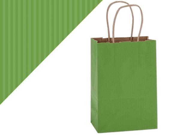 Nashville Wraps - Wholesale Gift Bag - Recycled Shadow Stripe Kraft Paper Retail Shopping Bags13