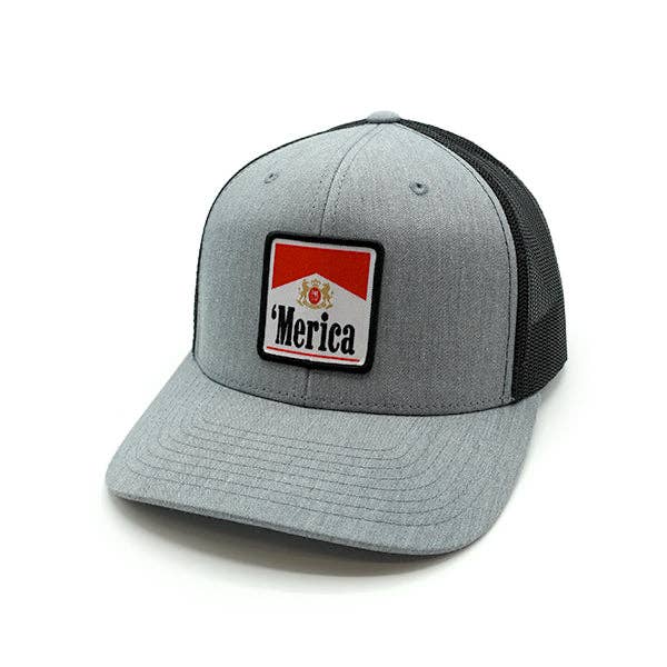 Shield Republic - Wholesale Trucker Hat - Unisex - 'Merica, Carton Full of Freedom Woven Patch Hat2