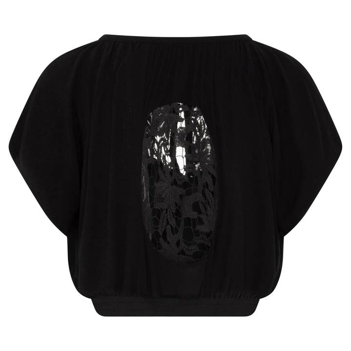Native hearts - Wholesale Blouse – Women’s - Western Crop Top - Black8