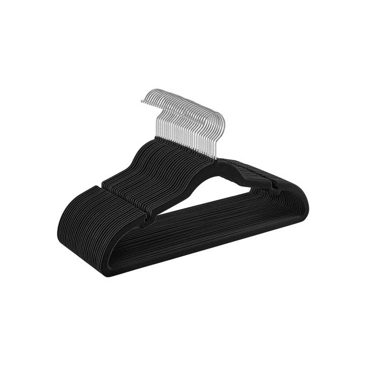 Greenwestons - Wholesale Clothes Hangers - Velvet Hangers 30 Pack, Non-Slip Clothes Hangers