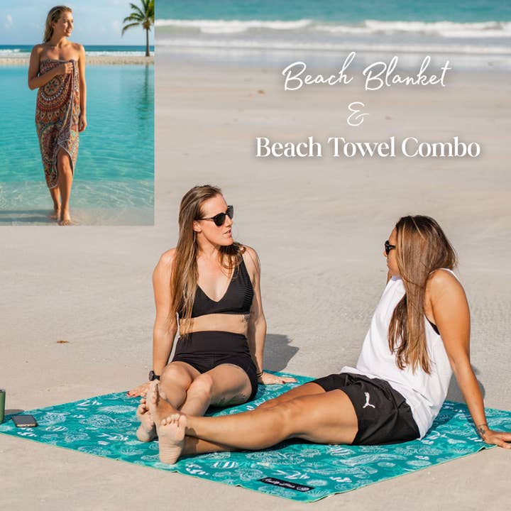 Choose Any 2 Beach Blankets for wholesale by Amity Blue