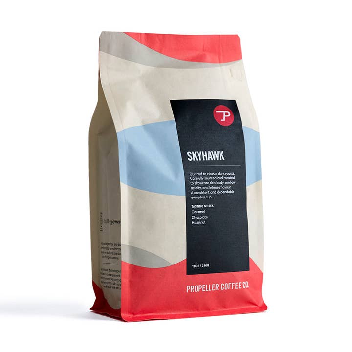 Skyhawk Dark Roast for wholesale by Propeller Coffee