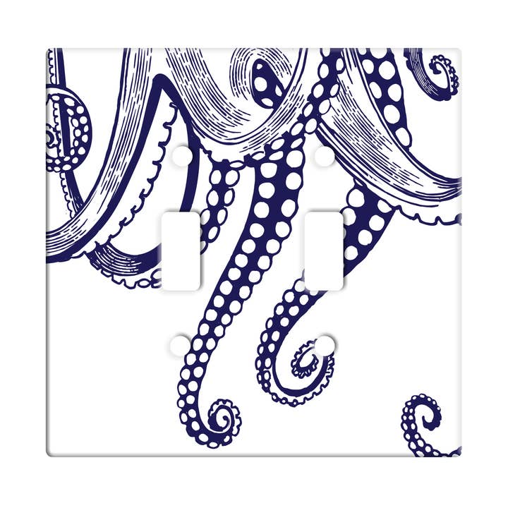 Rightside Design - Vente Couvercle/plaque pour interrupteur d'éclairage - Plaque de protection pour interrupteur à bascule Octopus 20