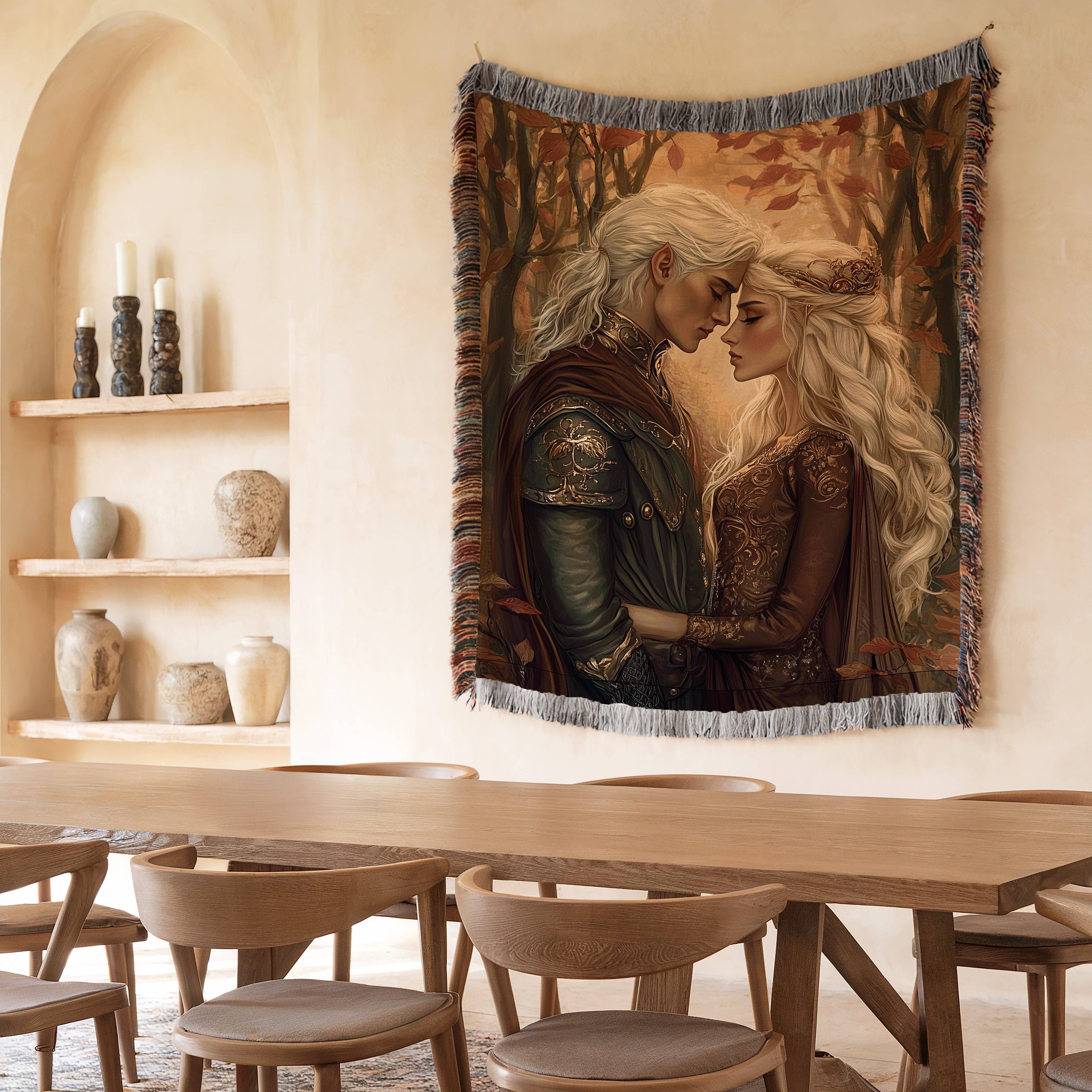 MagicMerchEmporium - Vente Plaids - Couverture Rowan & Aelin2