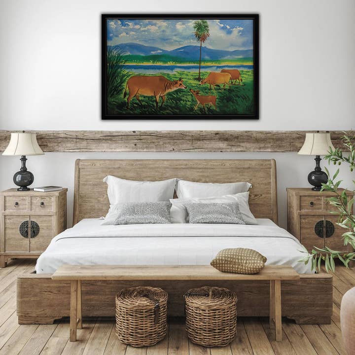 Pastando Framed Canvas for wholesale by B2U Decor