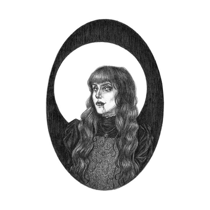 Caitlin McCarthy Art - Wholesale Art Print - Nadja Fine Art Print - What We Do in the Shadows