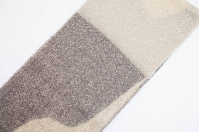 Dipped Shop – Engroshandel Tørklæde - Dame – Uregelmæssigt Print Kvaster Vintage Tørklæde DPKS120311