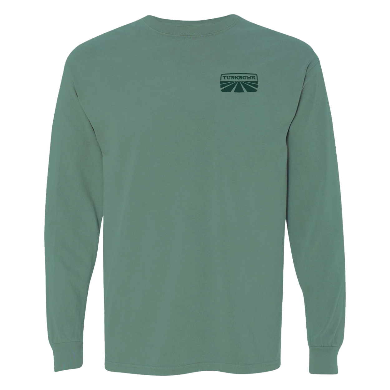 Turnrows Apparel - Vente T-shirt sérigraphié – homme - De la ferme au champ manches longues2