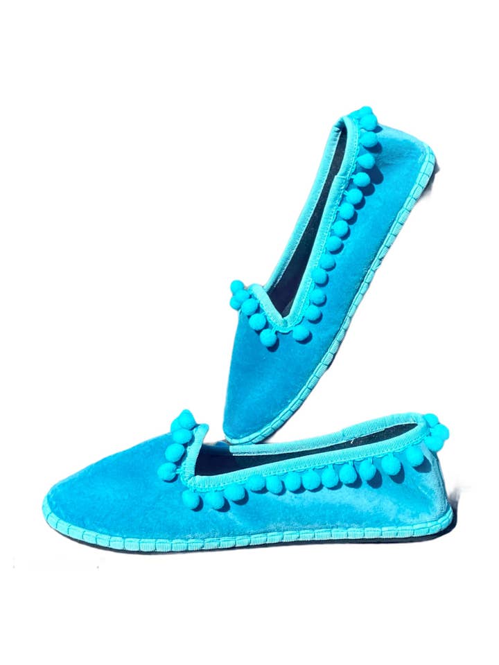 Teod’amar Venezia - Wholesale Shoe Accessories - Venetian Slippers With Pom Poms2
