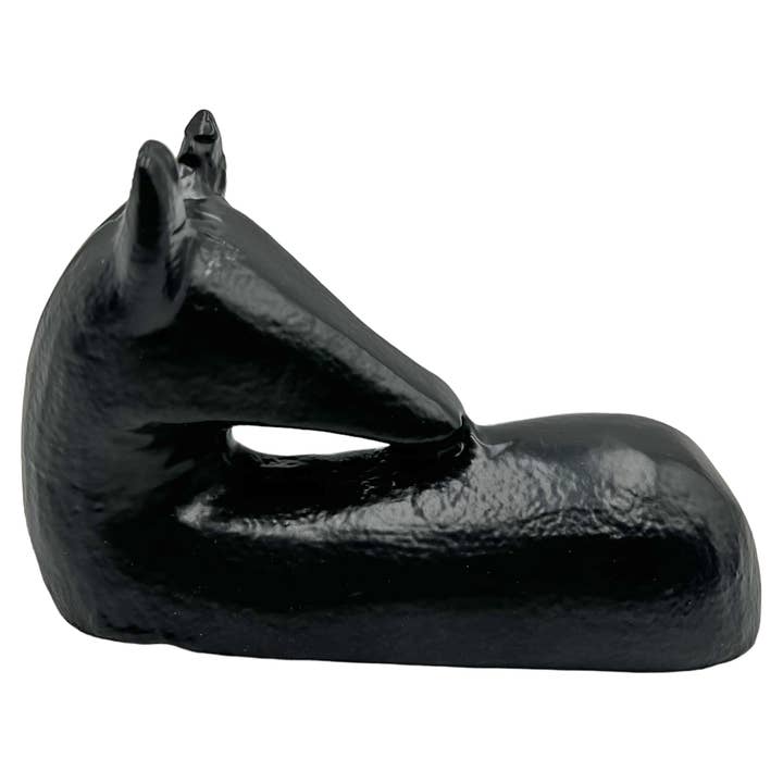 2626 Designs - Wholesale Sculpture - 6" Wide Aluminum Modern Horse Decoration