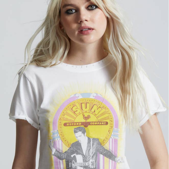 302151 - 830 DISQUES SOLAIRES X ELVIS PRESLEY pour la vente par Recycled Karma