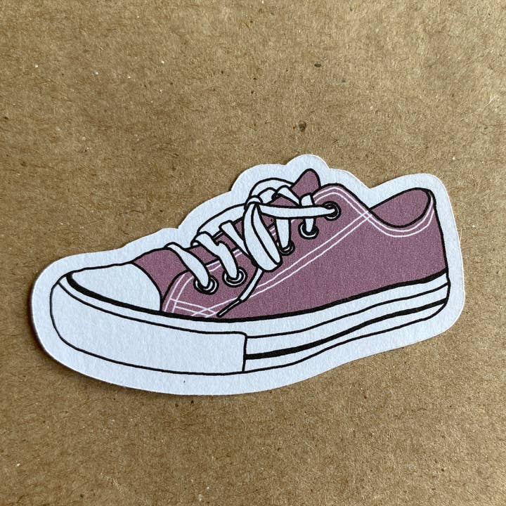 purple sneaker sticker for wholesale by AnneArchy