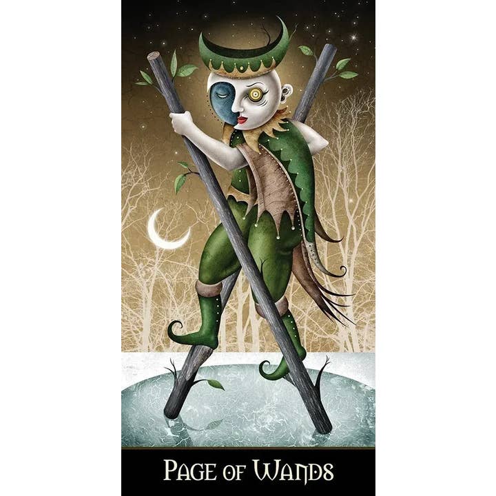 U.S. Games Systems Inc. - Wholesale Tarot Cards - Deviant Moon Tarot Borderless Edition