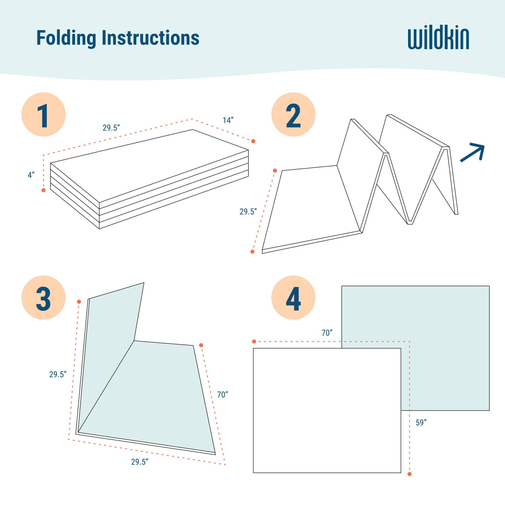 Wildkin – Engroshandel Legemåtte - Børn og baby – Strawberry Patch 70" x 59" legemåtte5