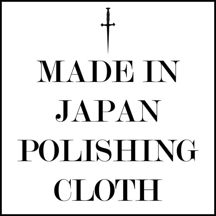 MADE IN JAPAN POLISHING CLOTH for wholesale by Brooklyn Smithy