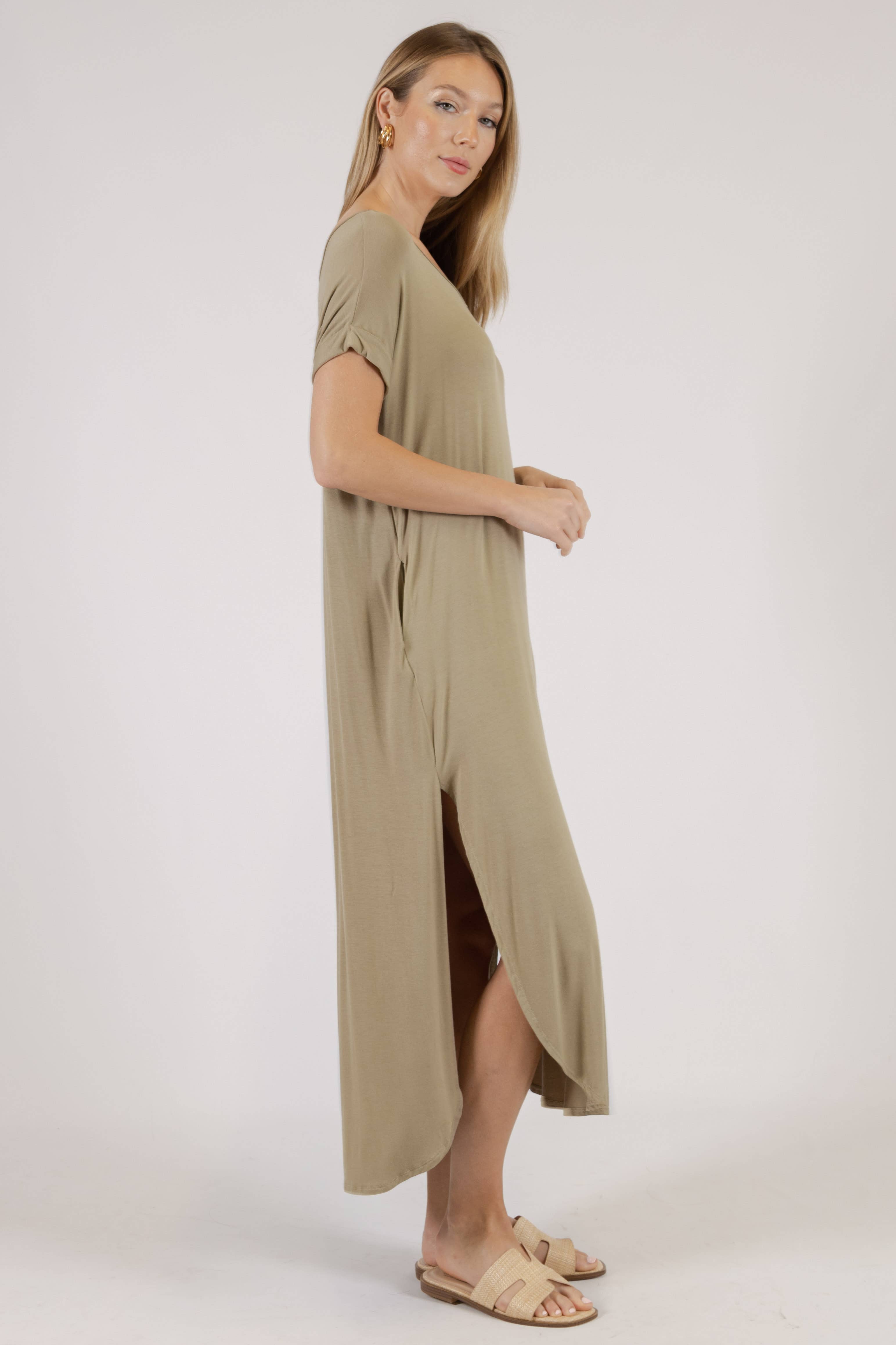 Before You Collection - Vente Robe – femme - Robe longue en modal en rayonne7