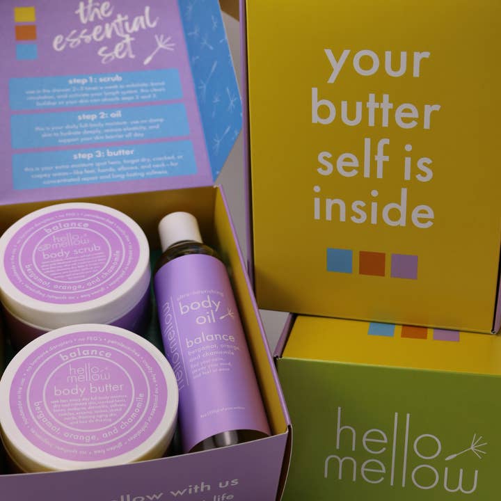 hellomellow - Wholesale Bath & Body Set - the essential set - balance2