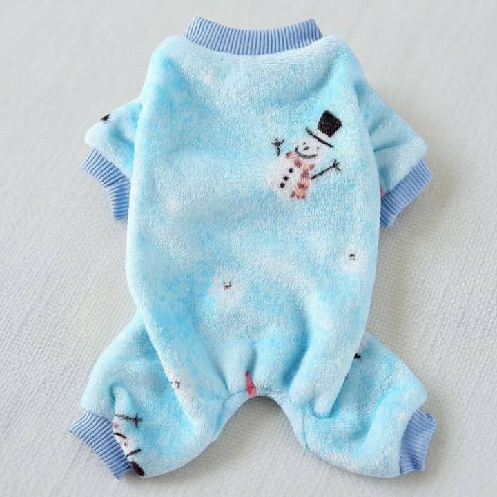 Festive Snowflake Dog Outfit for Winter for wholesale by kapeit