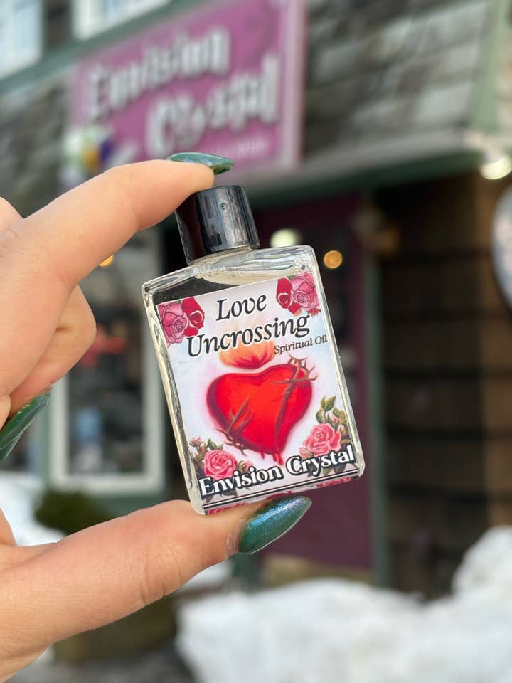 Love Uncrossing Spiritual Oil - Scented - Coconut for wholesale by Envision Crystal