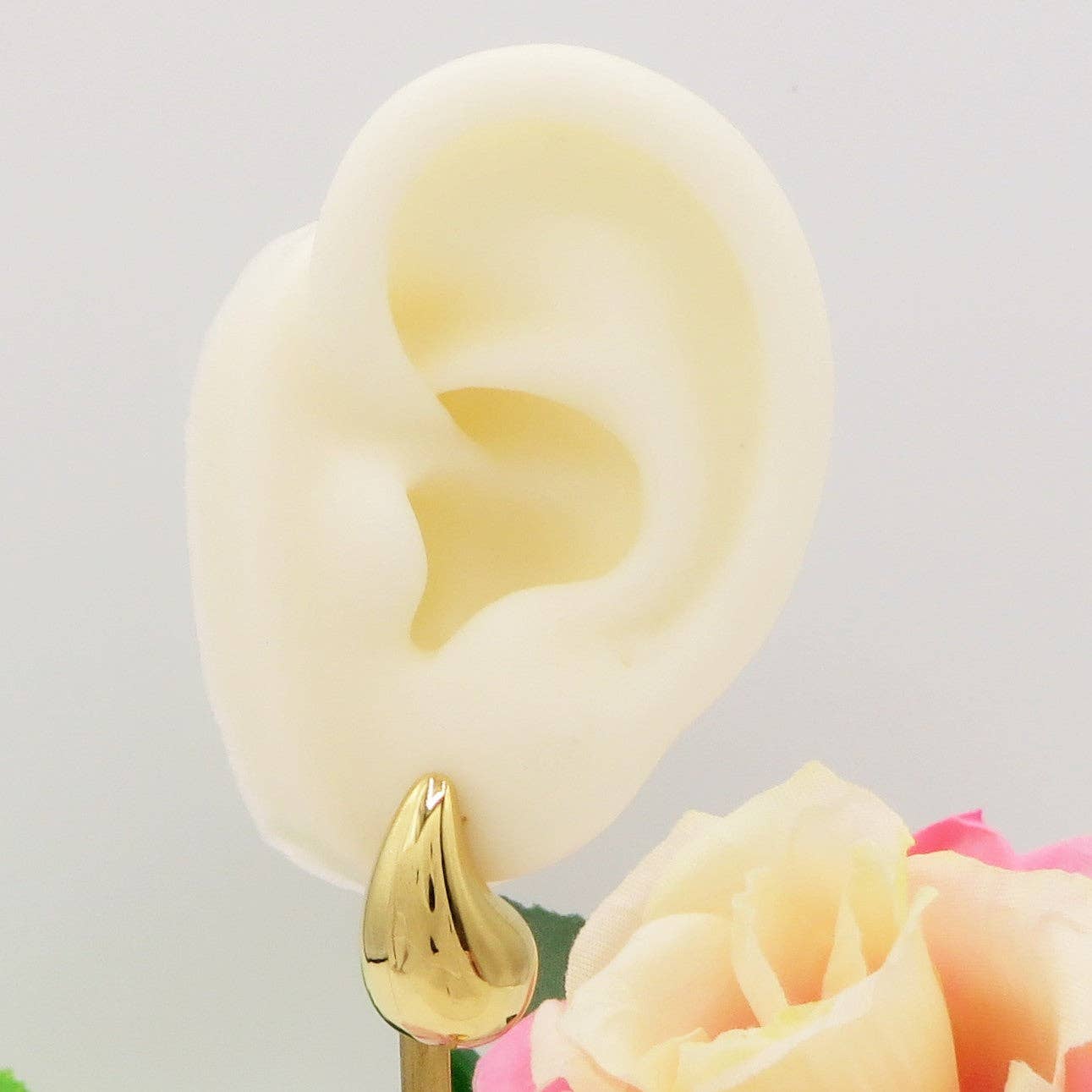 Daemon srls – Engroshandel Hængeøreringe og creoløreringe – DROP 4 størrelser - rustfrit stål ~ par tunge dråbeøreringe15