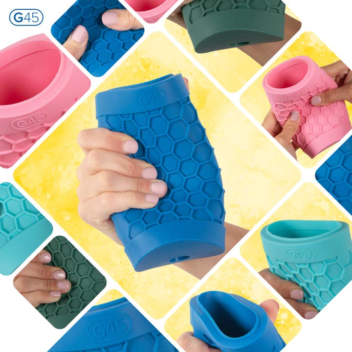 The G45 - Wholesale Drink Huggers & Koozies - G45 Slim Can Cooler, Silicone Rubber, 12 oz Slim Cans4