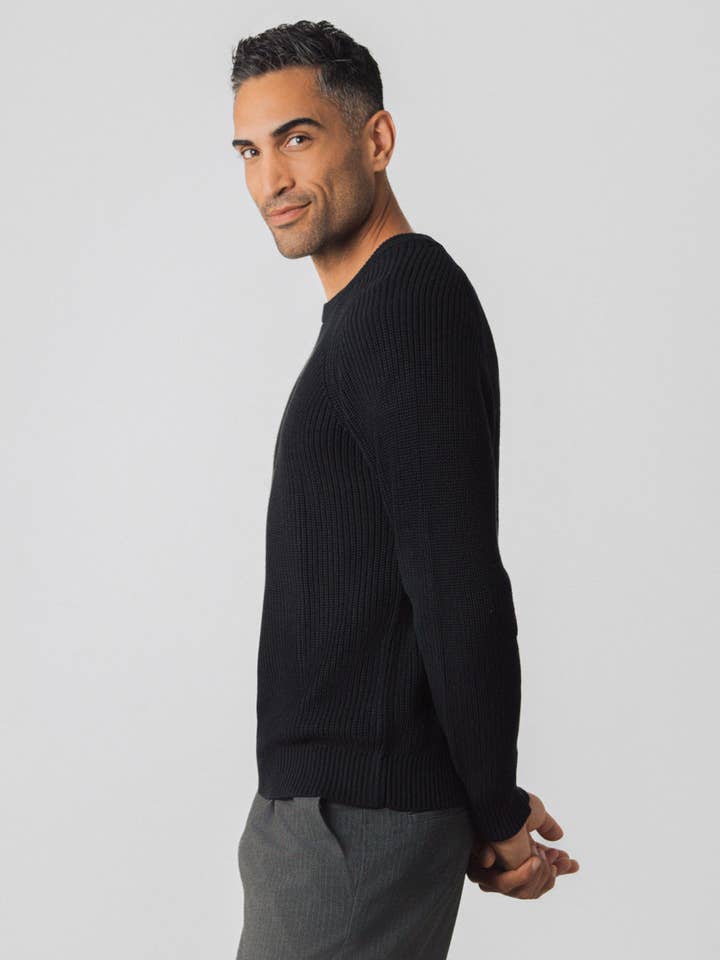 Honest Basics - Wholesale Knit Sweater - Men's - Heavy Knit Jumper Men13
