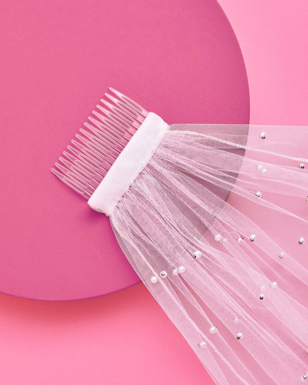 xo, Fetti - Wholesale Veil - Women's - Pearl Bridal Veil, Bachelorette Party Accessory8