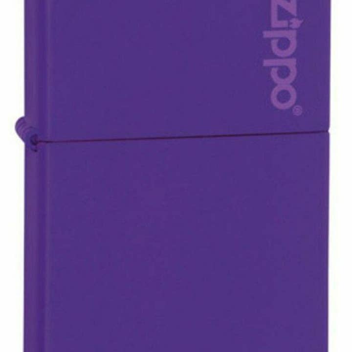 Benhalex - Wholesale Lighter - Zippo Purple Matte w/ Logo Lighter, Regular Classic #237ZL