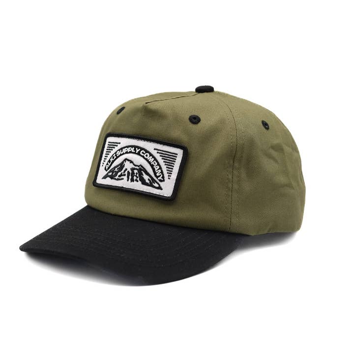 Banner Snapback Fern/Black for wholesale by Alki Supply Co.