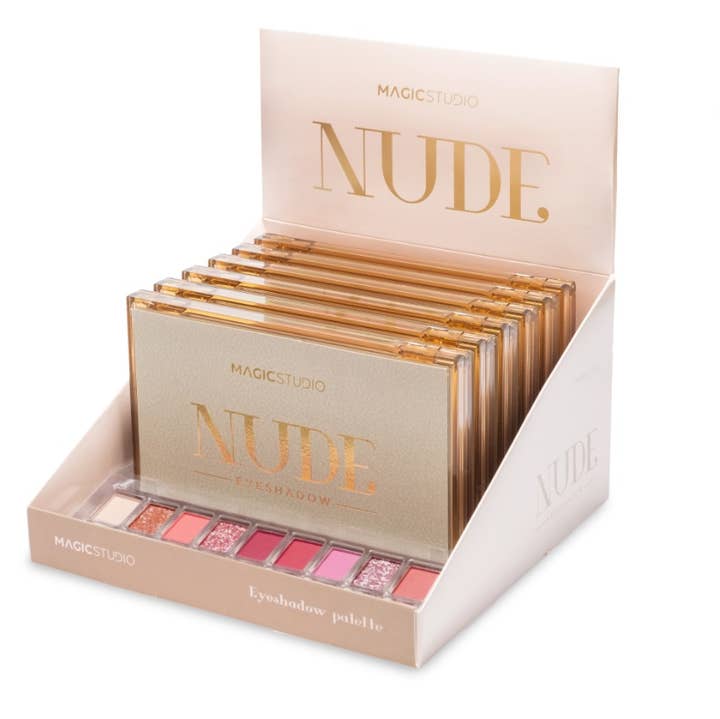 Palette Magic Studio con 18 ombretti Very Nude per la vendita all'ingrosso da parte di Aquarius Cosmetic SLU