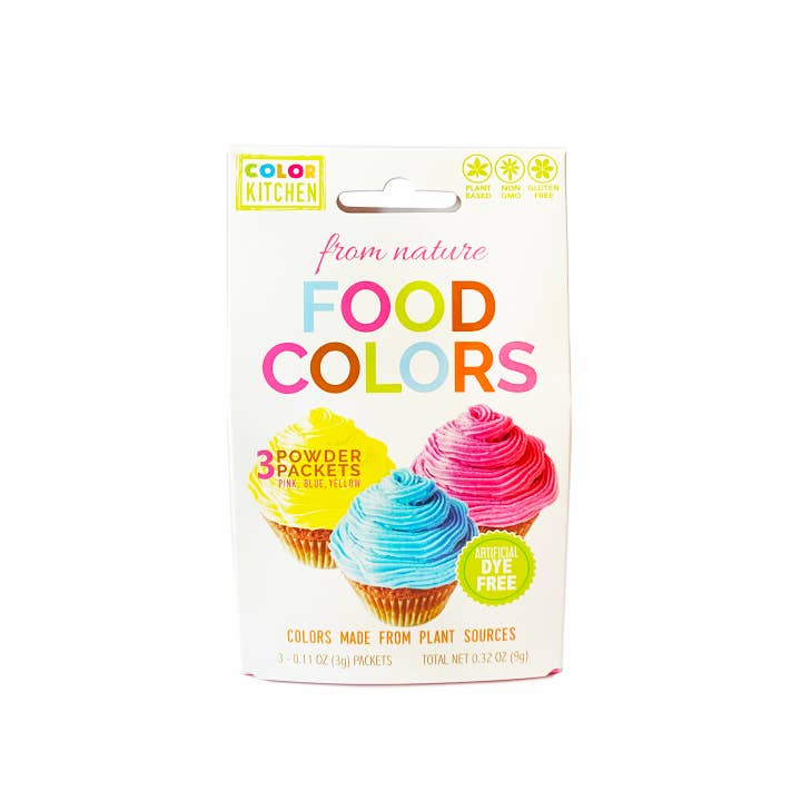 ColorKitchen - Wholesale Cake Decorating Kit - Color Set of 3 - Food Colors, Artificial Dye-free
