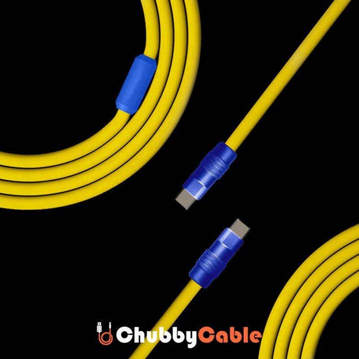 Yellow Blue Minions Chubby - Specially Customized ChubbyCable for wholesale on Faire3