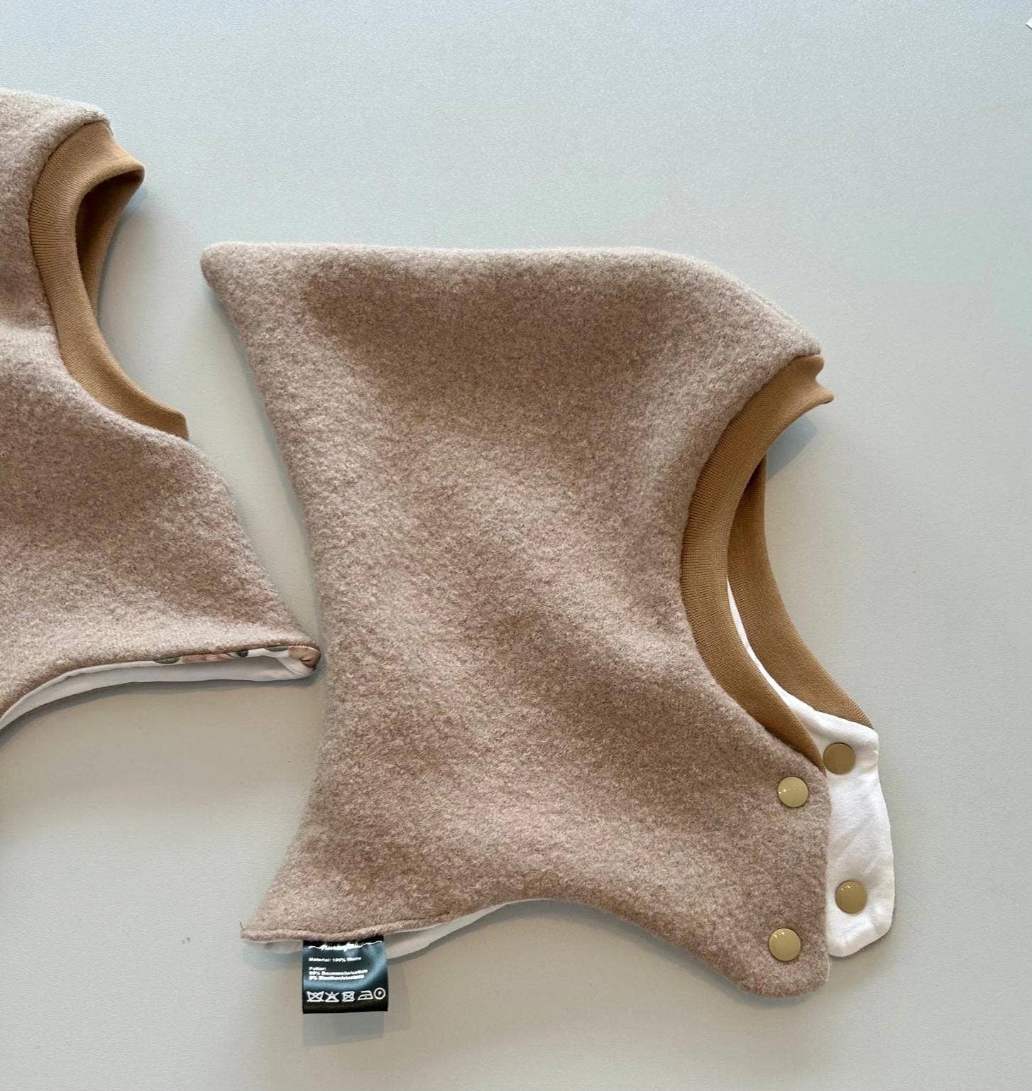 Küstenfieber® - Wholesale Kids Hat - Kids - Walk balaclava Strandläufer in camel, virgin wool8