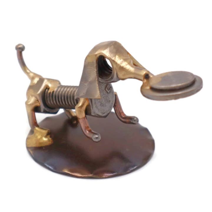 Cão com Frisbee por atacado de Rock Creek Metal Craft