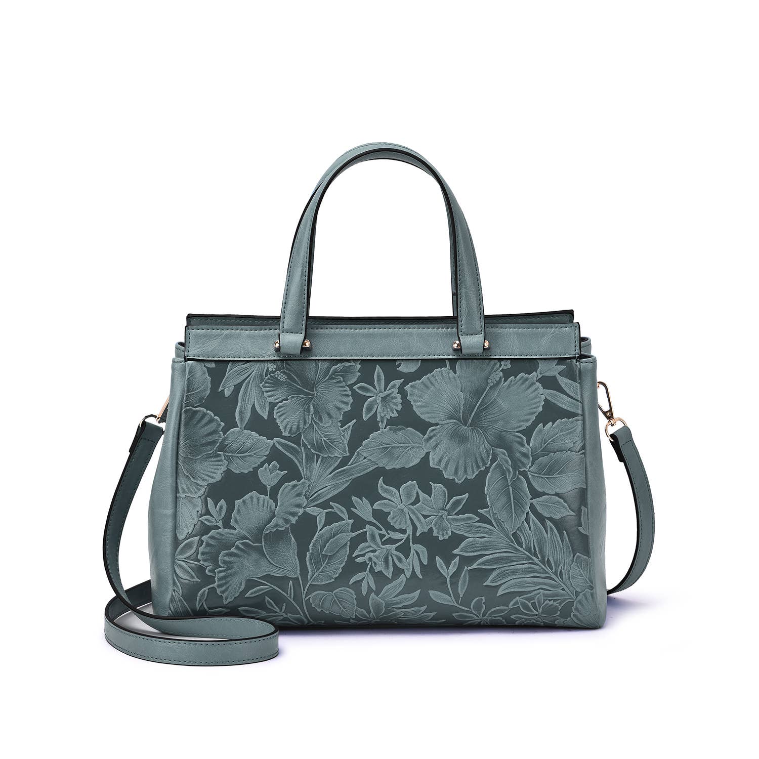 Mellow World – Satchel - Mulher por atacado – Salomé 3D Satchel Floral4