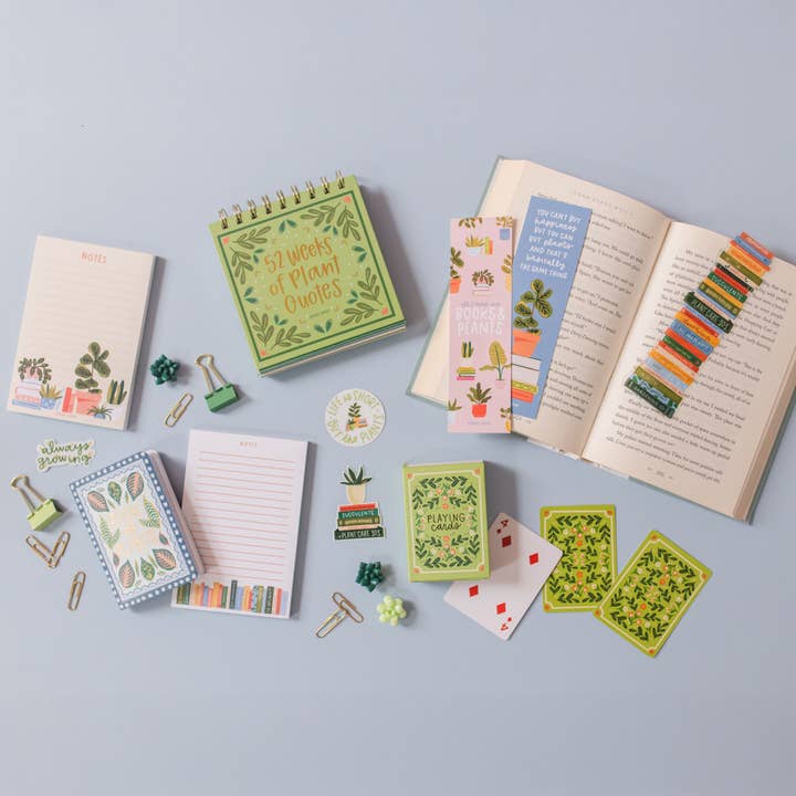 Pippi Post - Wholesale Playing Cards - Green Floral Deck of Playing Cards8