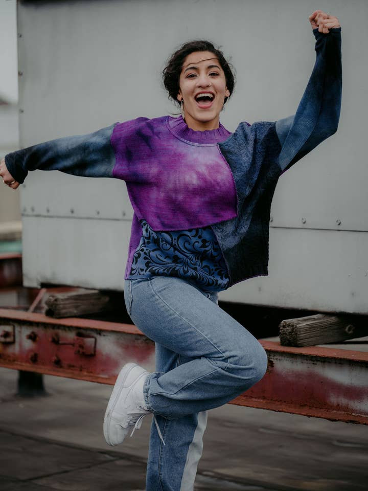 Pulôver Garret em Nightshade por atacado de IWANCIW functional funware