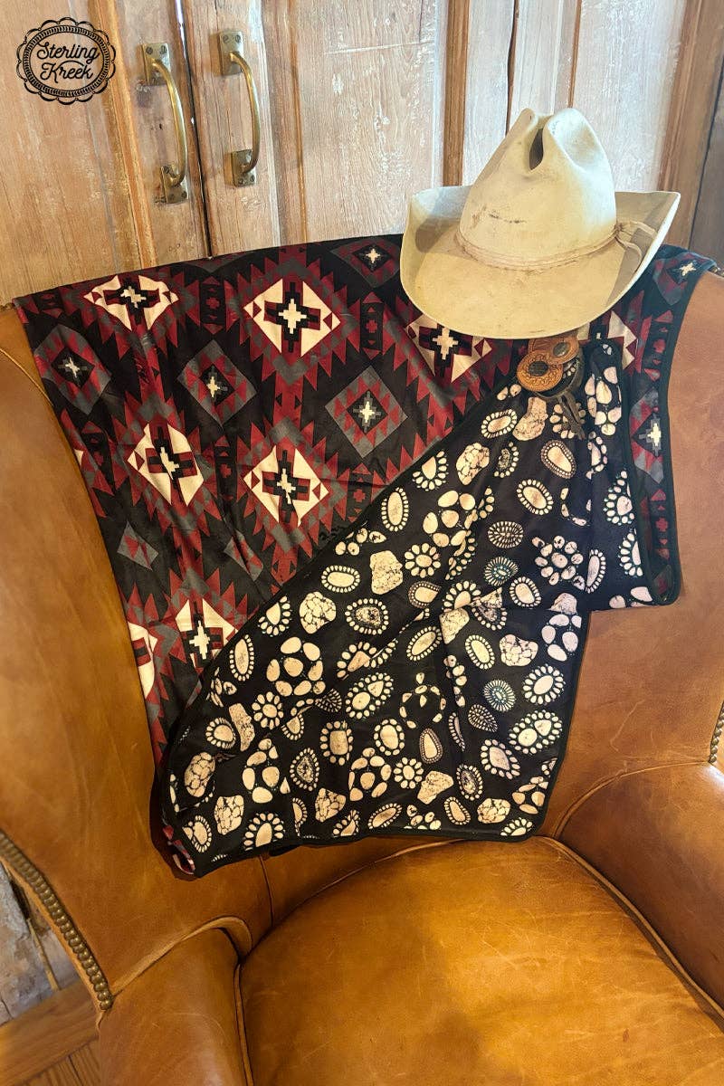 Sterling Kreek - Wholesale Throw Blanket - Christmas At The Ranch Blanket1