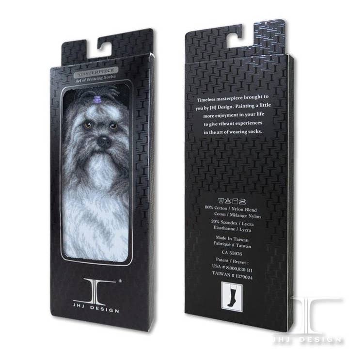 JHJ International Company Limited - Wholesale Socks - Men's - Dogs - Shih Tzu Men Size6