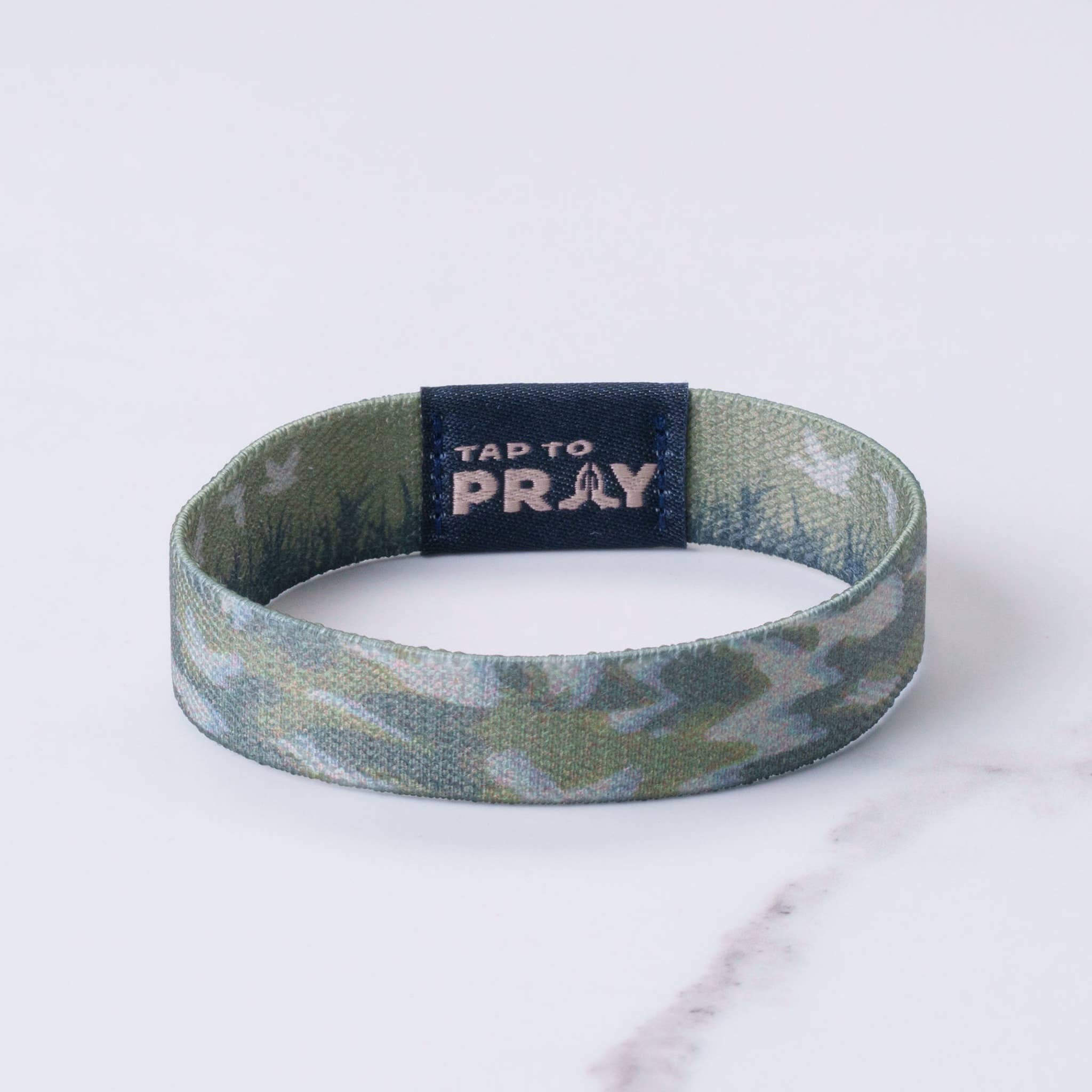 Versible - Wholesale Wristband - Tap To Pray™ Wristbands - Waterfowl Camo3