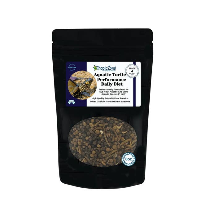 TropicZone Aquatic Turtle Diet Stage-4 Sub-Adult Formula for wholesale by TropicZone