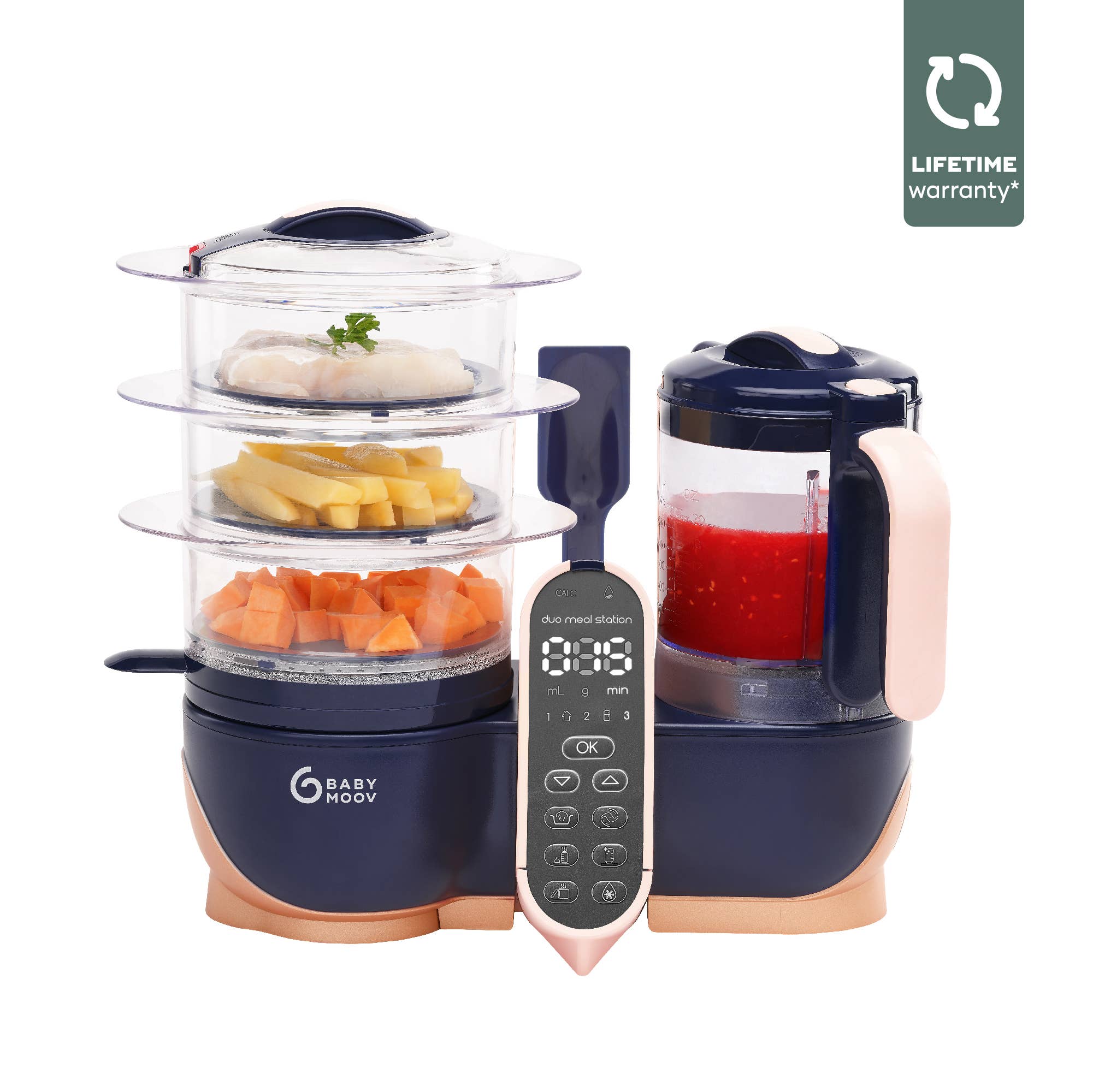 Babymoov - Wholesale Kitchen Appliance - Duo Meal Station XL - Large Capacity Food Processor1