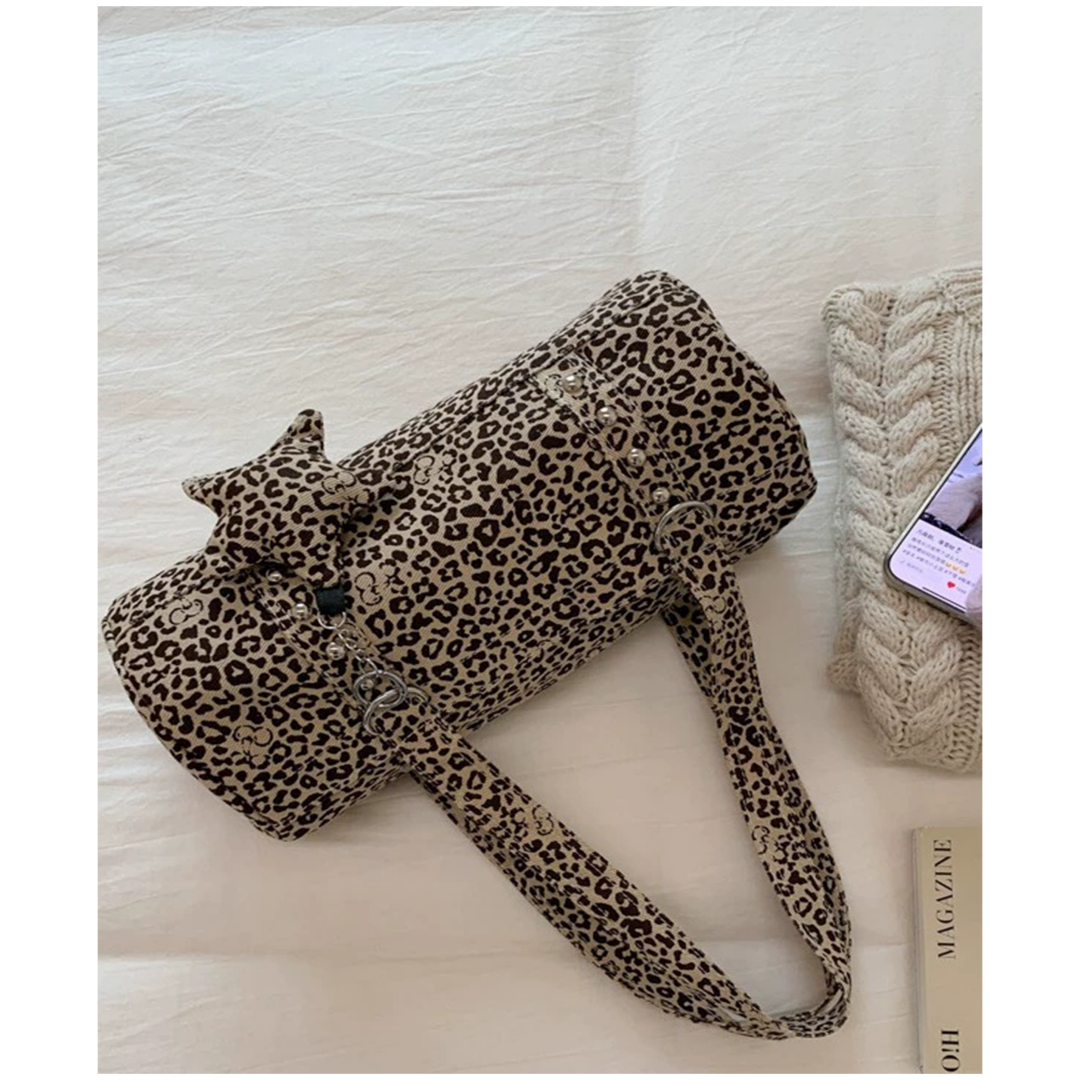 Brown Retro Stylish Single Shoulder Canvas Bag for Students ZK3695 for wholesale on Faire2