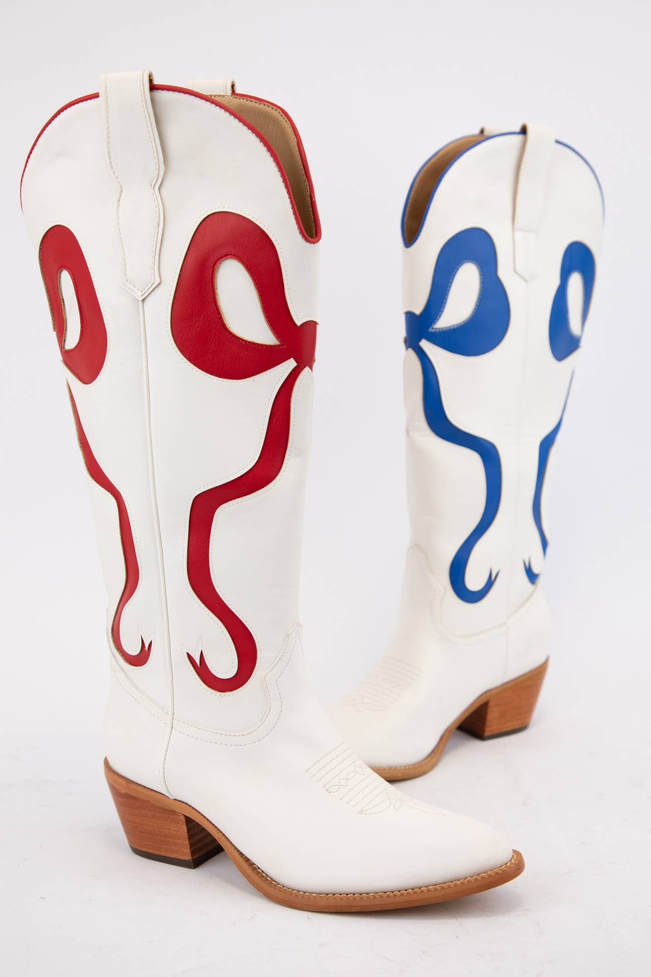 CCOCCI – Engroshandel Cowboystøvler - Dame – Ruby Bow mønstrede westernstøvler19