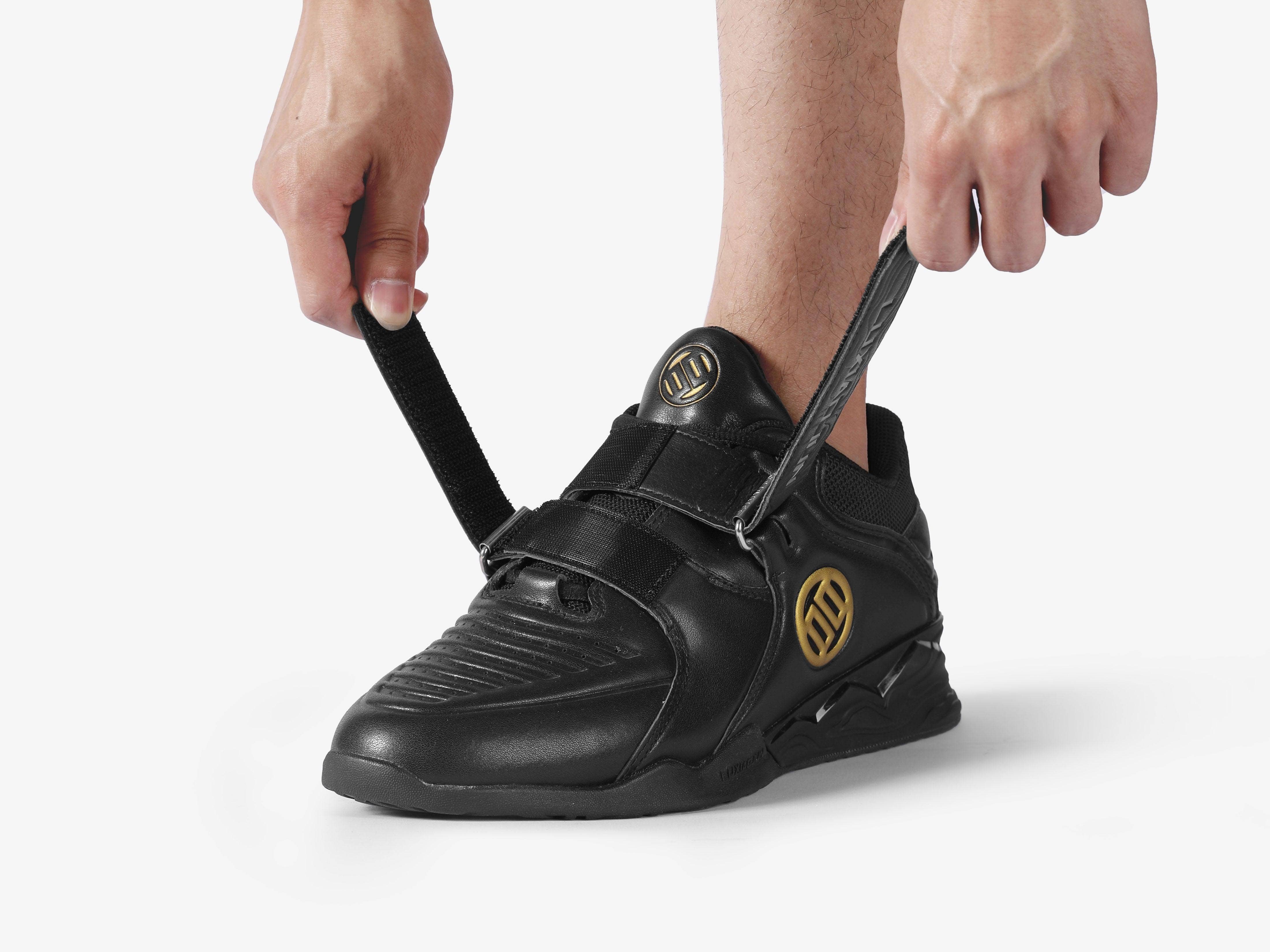 Black LUXIAOJUN PowerPro I Weightlifting Shoes(Black) for wholesale on Faire10